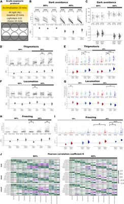 Osmotic Stress Uncovers Correlations and Dissociations Between Larval Zebrafish Anxiety Endophenotypes